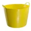 Red Gorilla Large Gorilla Tub 38L Yellow